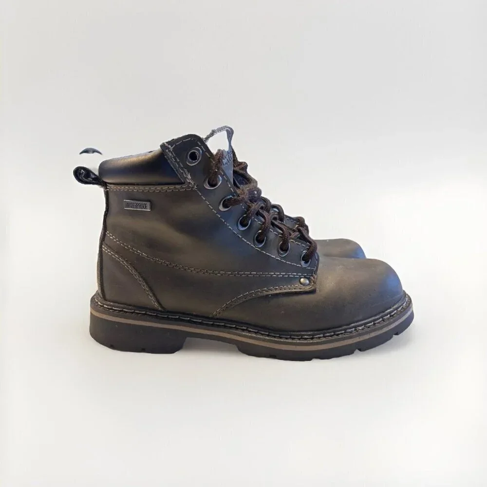 Dexter Men Boots US 8 Work Outdoor Brown Waterproof Skid Oil Resistant Boots